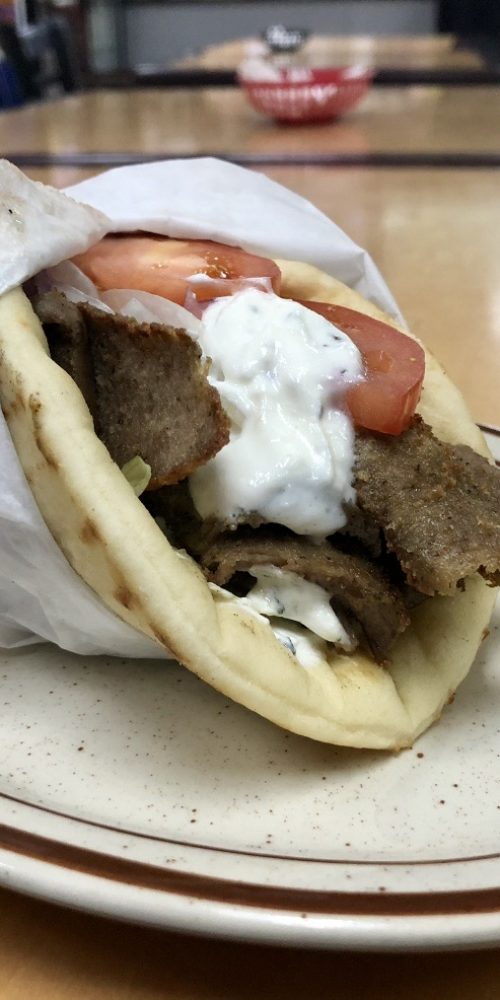 gyro sandwich